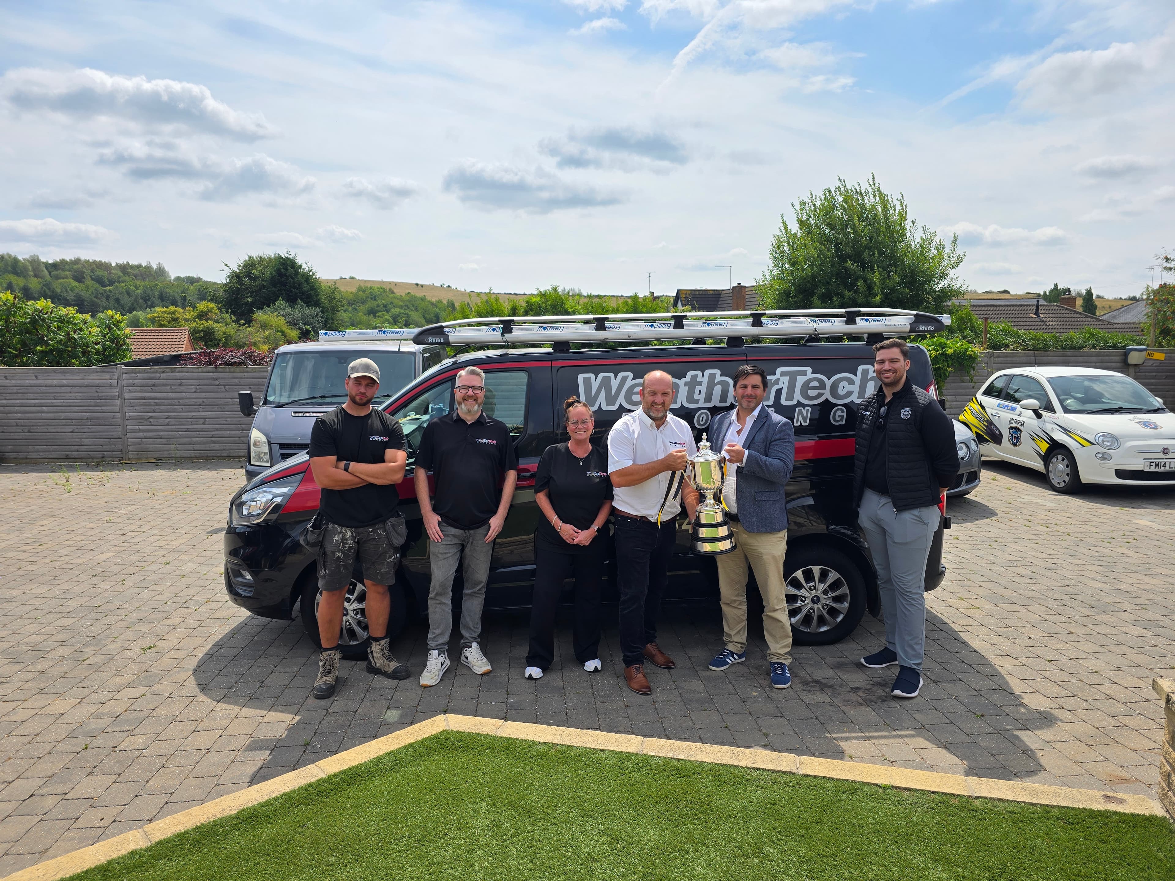 WeatherTech team — Nottinghamshire Trade Excellence Awards