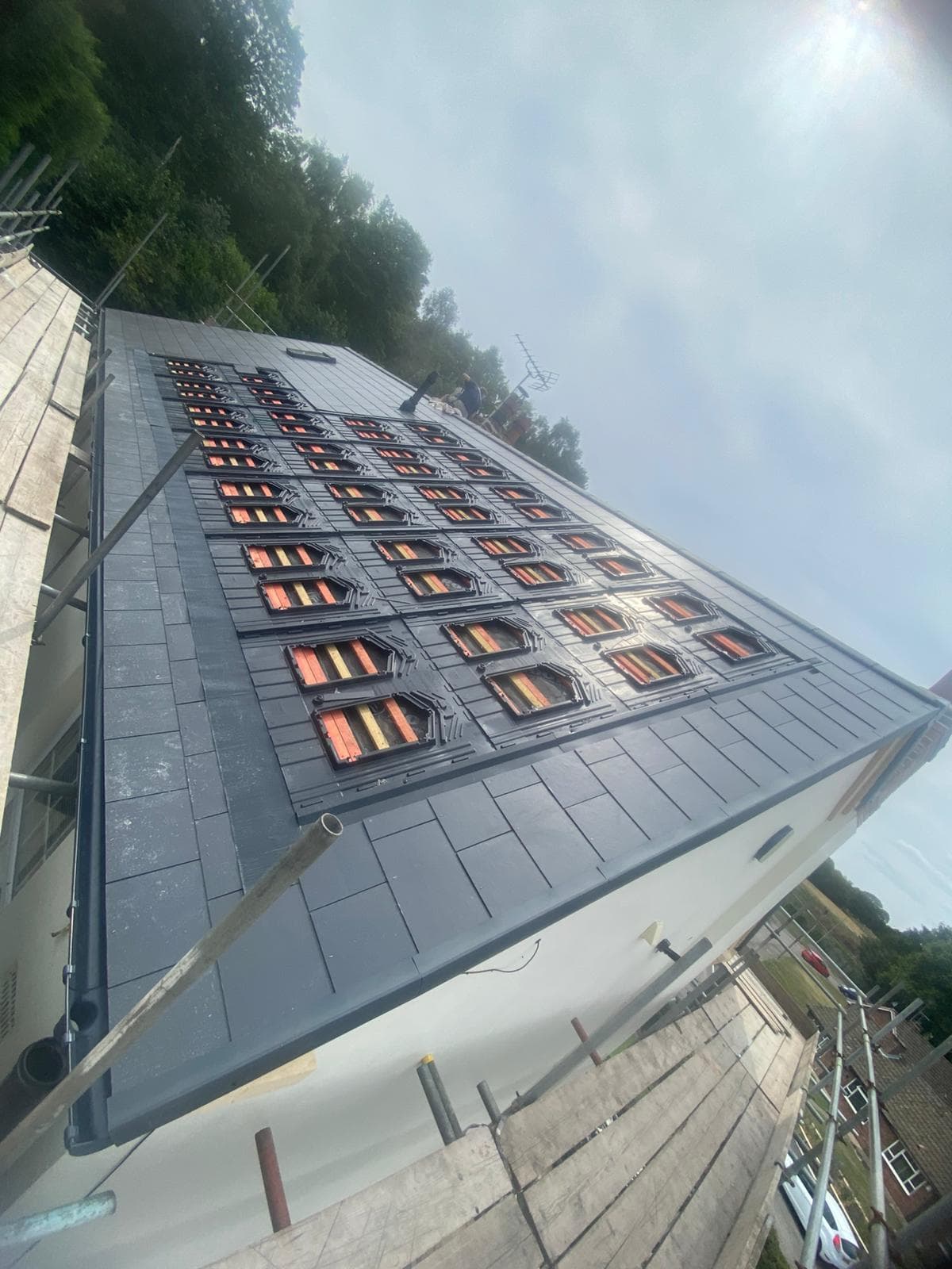 WeatherTech roofing project, August 2025
