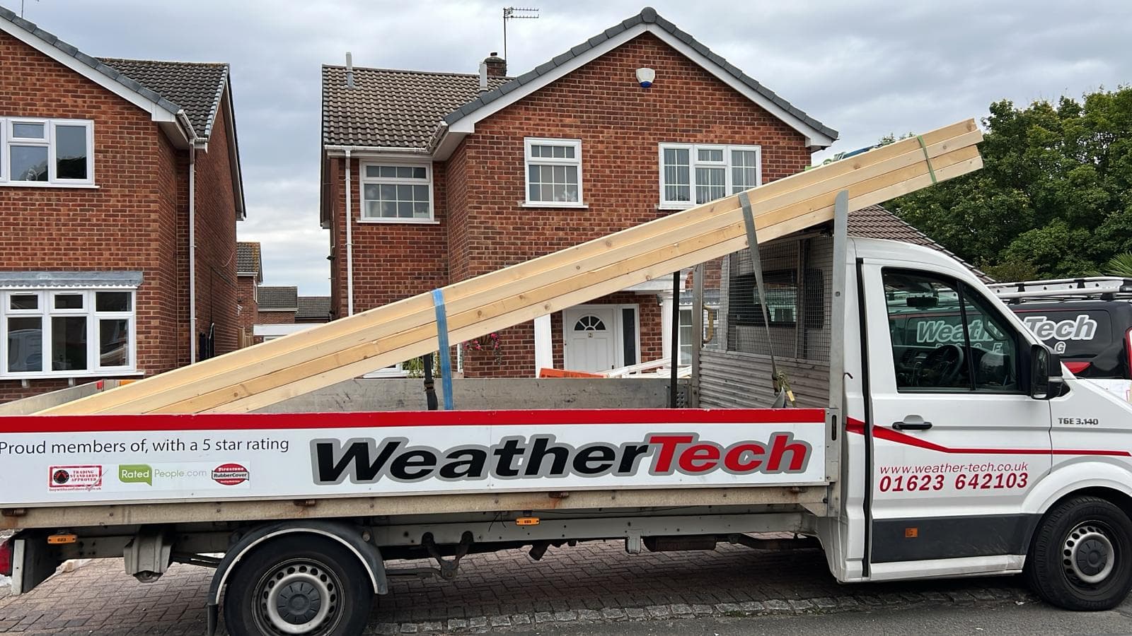 WeatherTech roofing project, August 2025